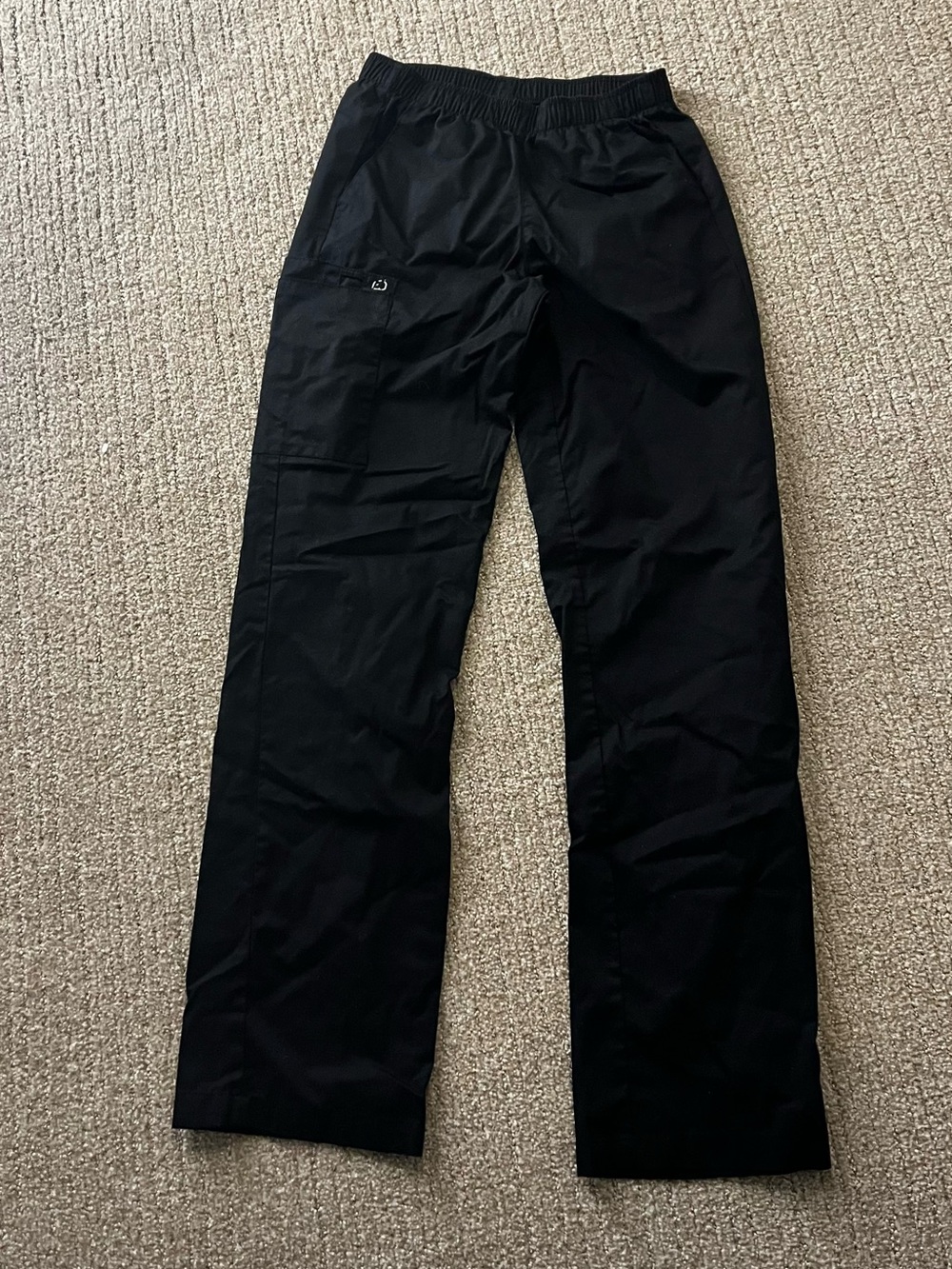 WonderWink Women’s Black Cargo Scrub Pants